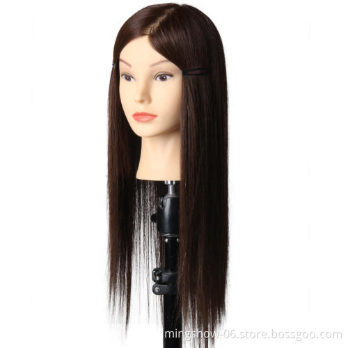 Wholesale mixed hair dresser training doll  head mannequin for hair salon and beauty school
